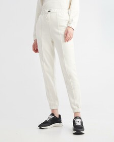 ESSENTIALS KNIT SWEATPANTS, WHITE SUEDE, hi-res