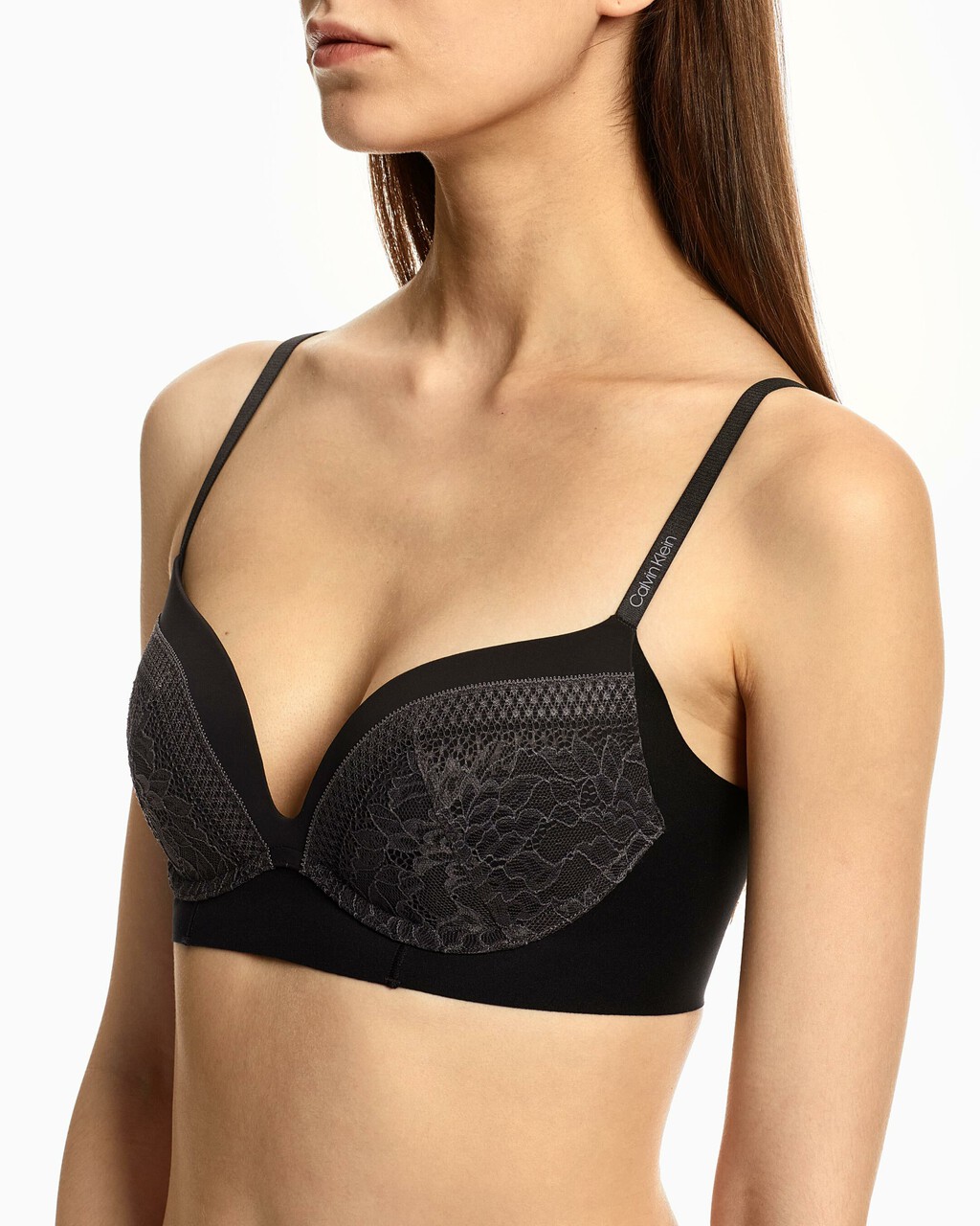 Splendid Women's Gel Bonded Plunge Bra / Black & Tan – CanadaWide