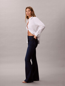 High Rise Flare Jeans, BLUE ORBIT, hi-res