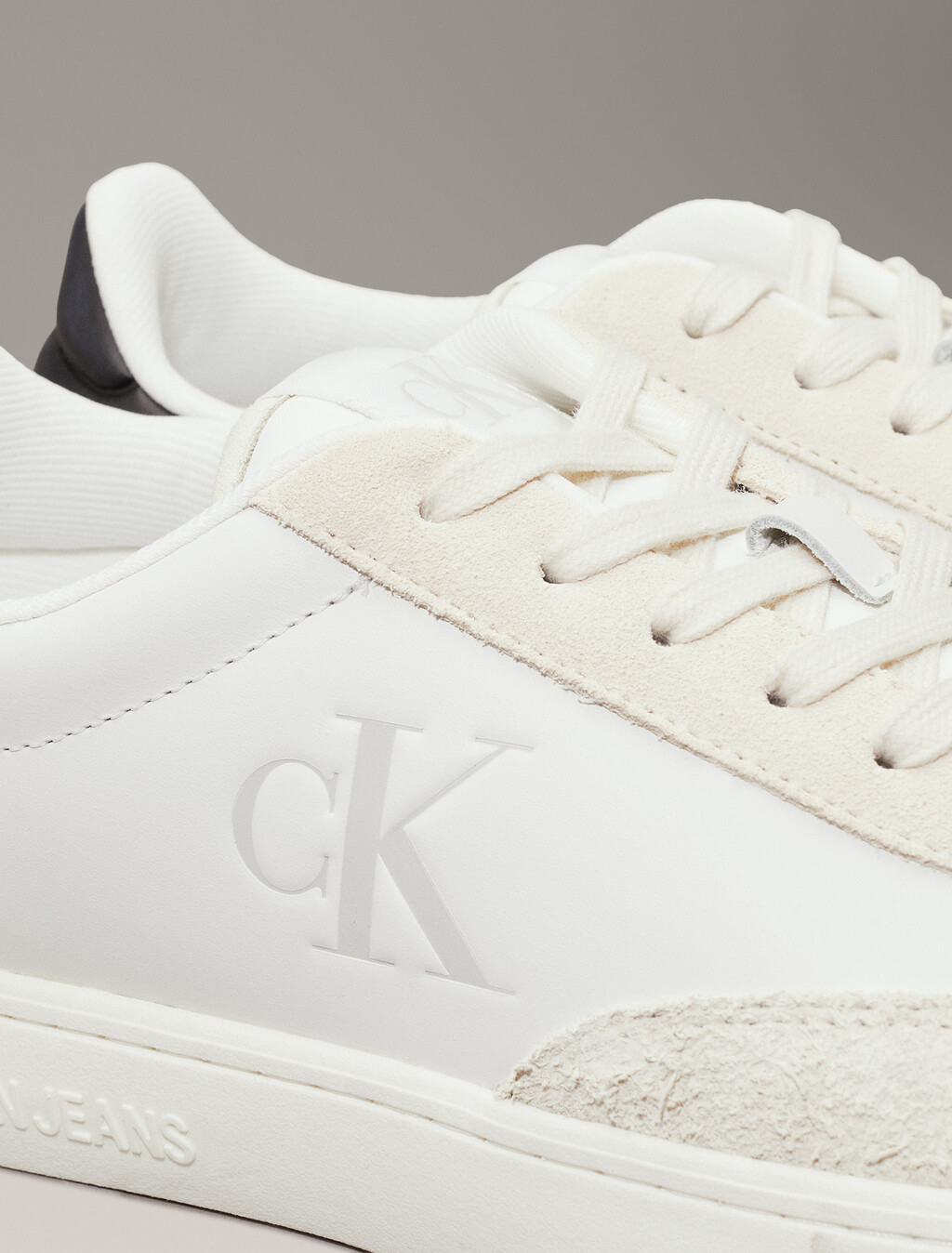 Classic Cupsole Sneakers, B White/Creamy White/Ck Black, hi-res