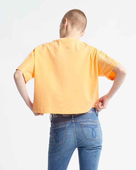 Gradient Shift Logo Oversized Tee