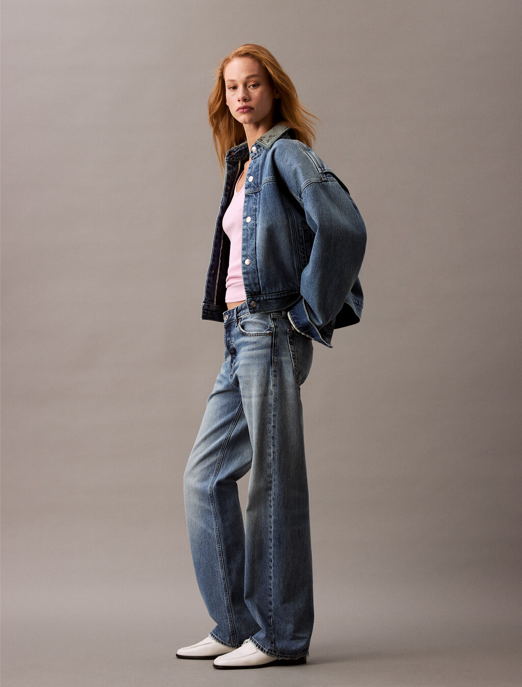 Signature 90s Straight Jeans, GOLD DUST, hi-res