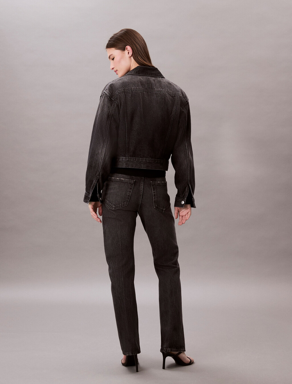 Relaxed Bootcut Jeans, BLACK FOG, hi-res