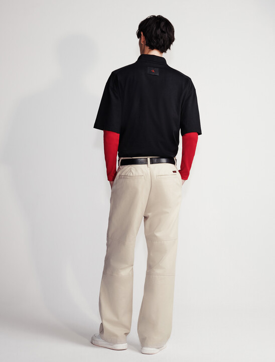 Wide Leg Chinos