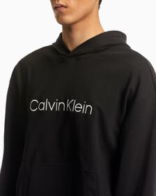 HERO LOGO TERRY HOODIE, BLACK BEAUTY-00, hi-res