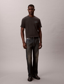 Geo Graphic Print Tee, Pirate Black, hi-res