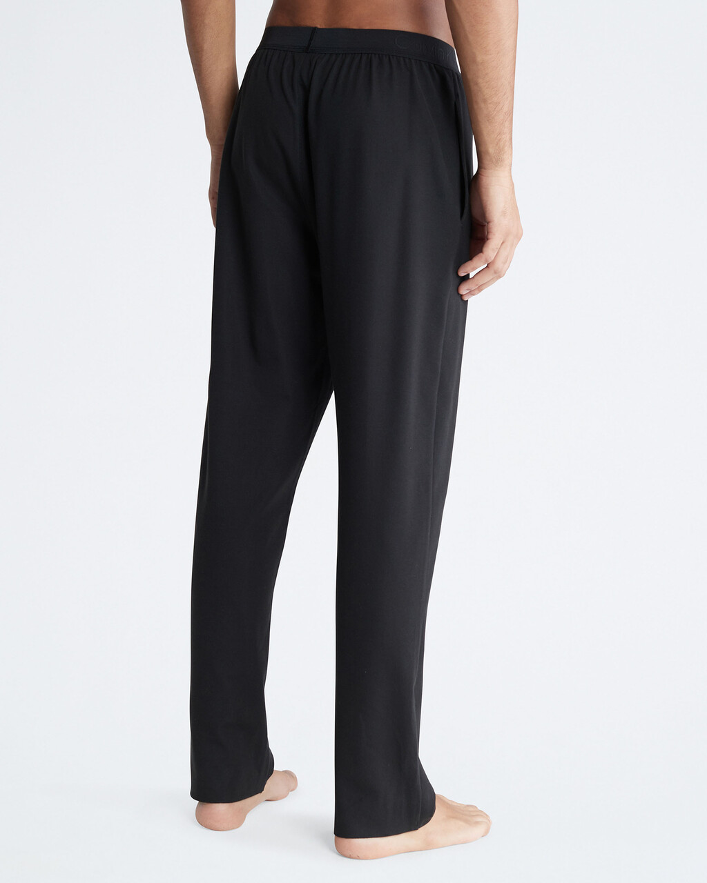 CK Black Pyjama Pants, Black, hi-res
