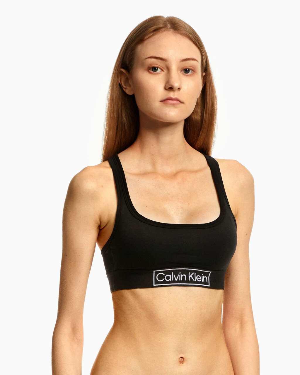 REIMAGINED HERITAGE BRALETTE, Black, hi-res
