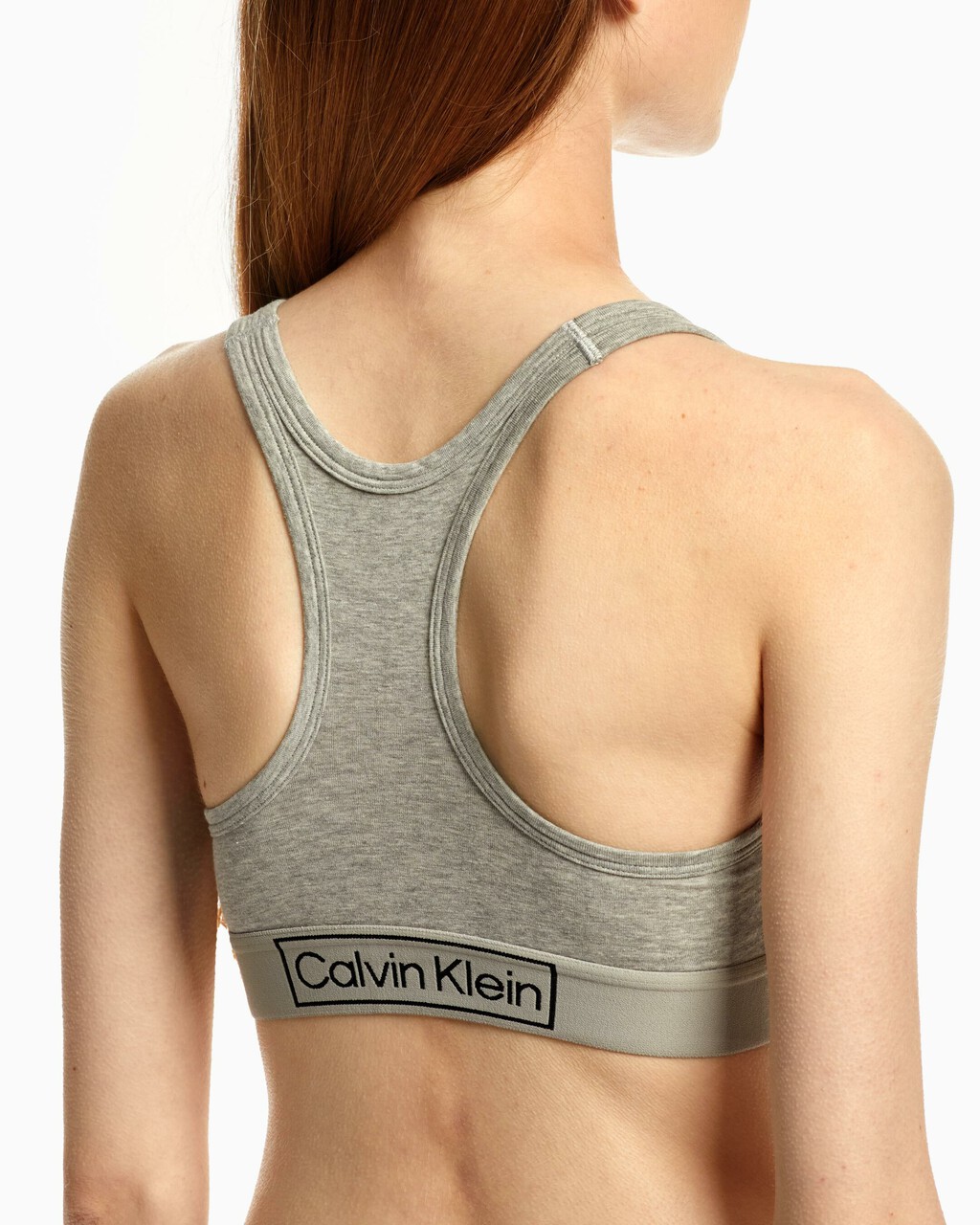 REIMAGINED HERITAGE BRALETTE, Grey Heather, hi-res