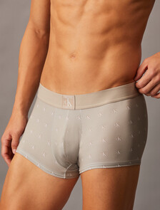 1966 Micro Low Rise Trunk, EMBOSSED MONOGRAM PRINT_VINTAGE KHAKI, hi-res