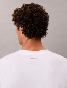 Embroidered Logo T-shirt, Bright White, hi-res