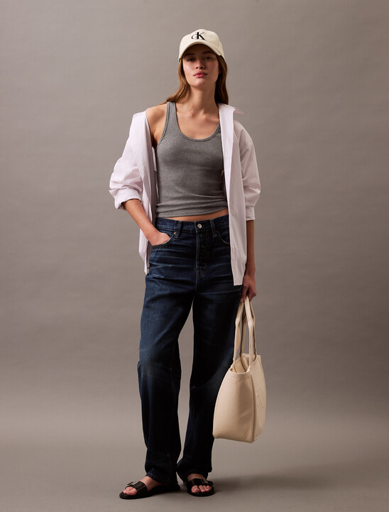 Cotton Contour Rib Tank