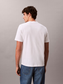 Embroidered NYC Logo T-shirt, Bright White, hi-res