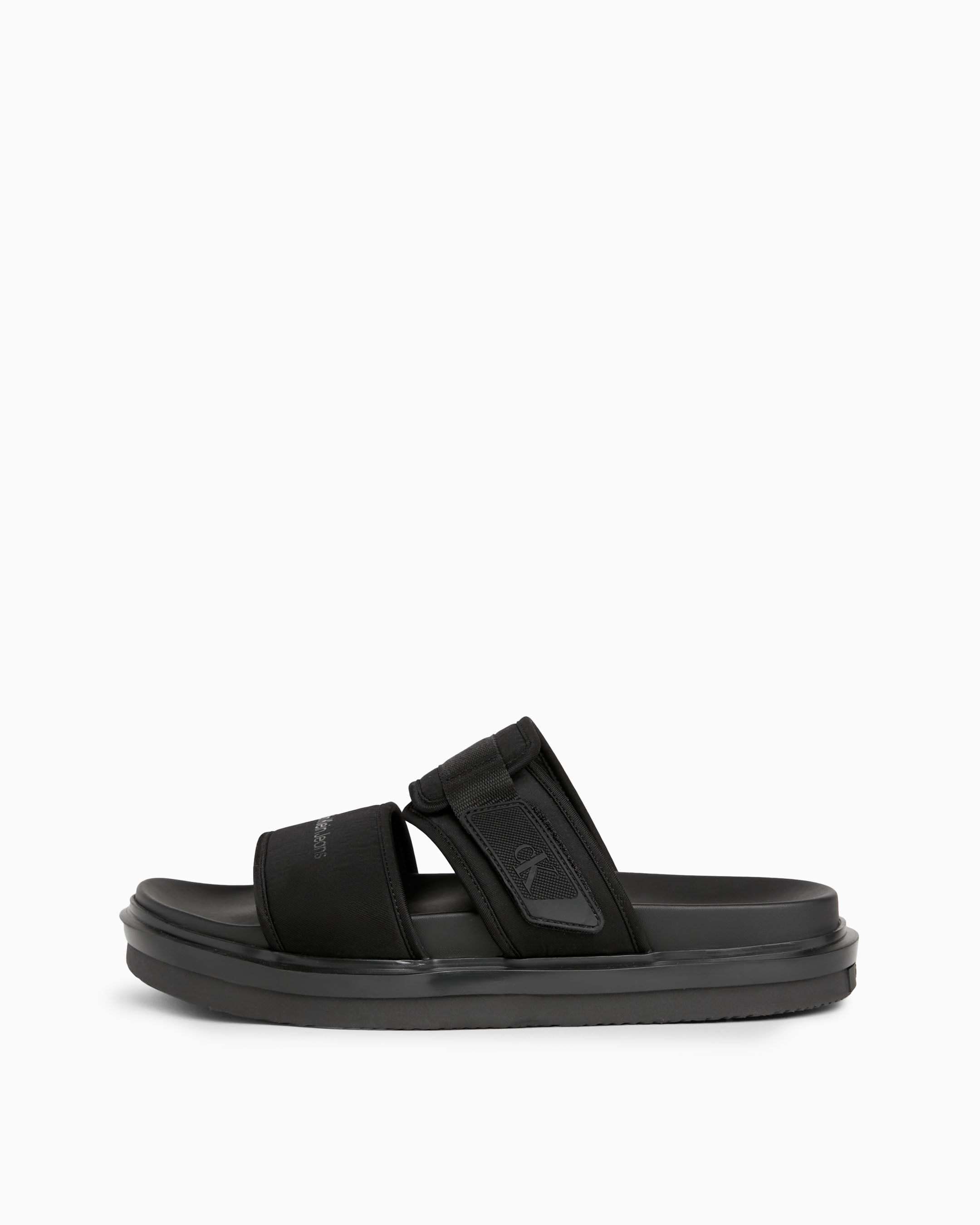 White calvin klein best sale flip flops