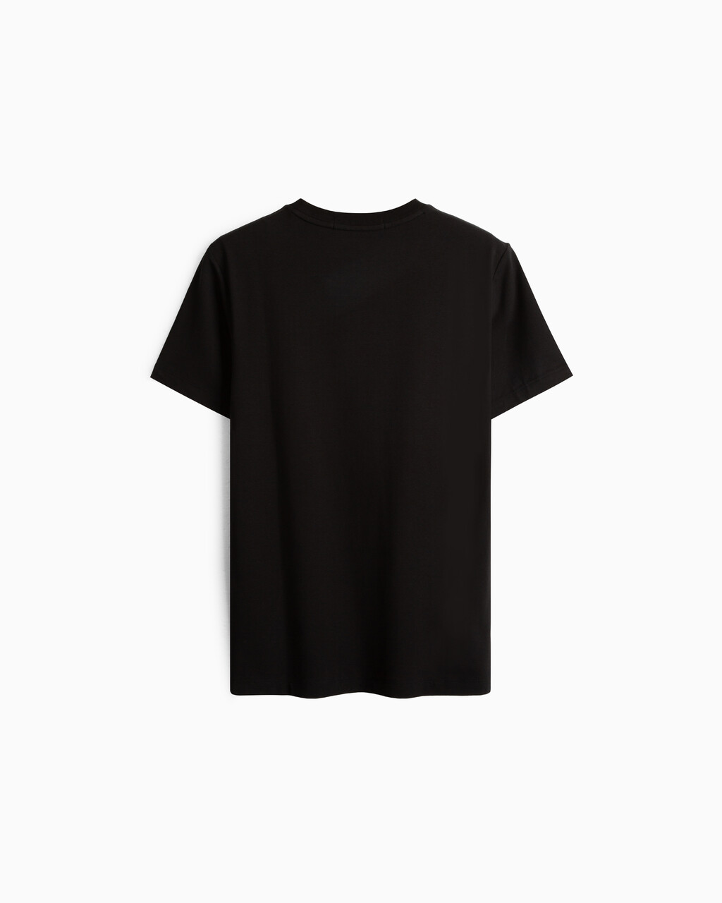 Metallic Foil Monogram Organic Cotton Tee, Ck Black, hi-res