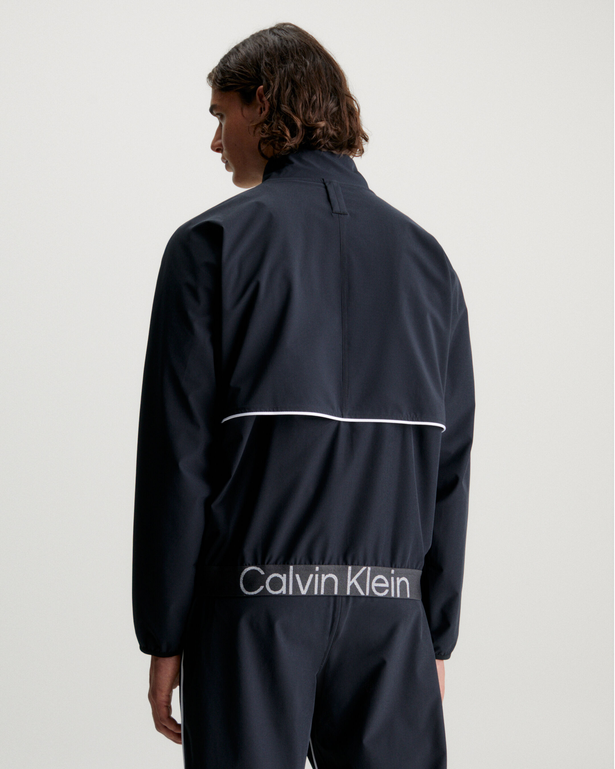 Mens calvin new arrivals klein windbreaker