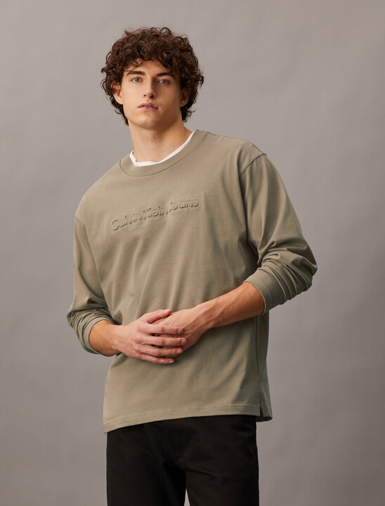 Institutional Logo Long Sleeve Tee