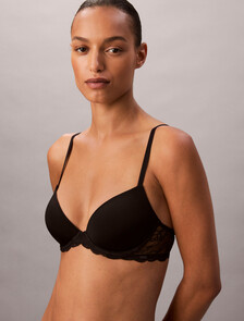 Lift Demi Bra - Sensual Stretch Lace, Black, hi-res
