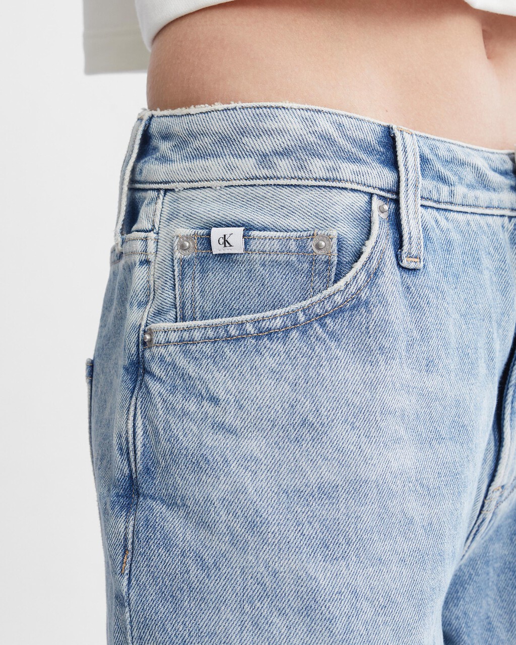Sustainable 90S Straight Jeans, Denim Light, hi-res
