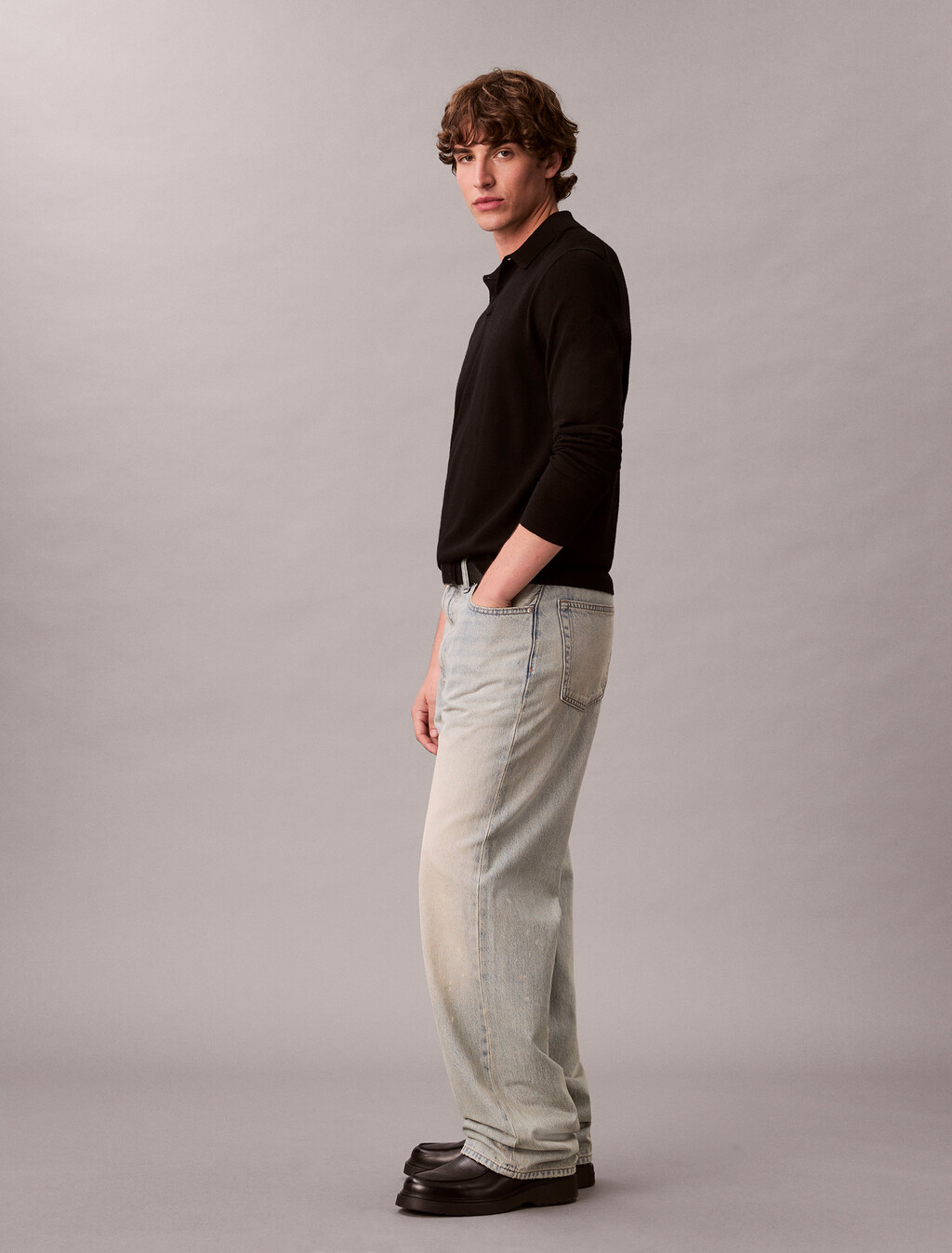 Sunfaded Baggy Jeans, BABYLON SUN, hi-res