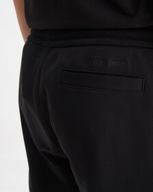 MONOGRAM  BADGE  SWEAT SHORTS, CK BLACK, hi-res