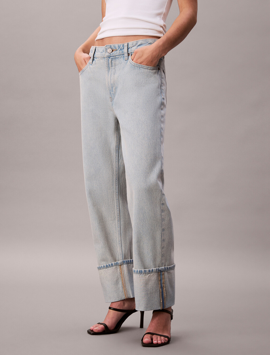 Relaxed 90's Cropped Jeans, HAZY SUNSET, hi-res