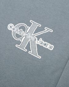 MONOGRAM SWEAT SHORTS, Overcast Grey, hi-res