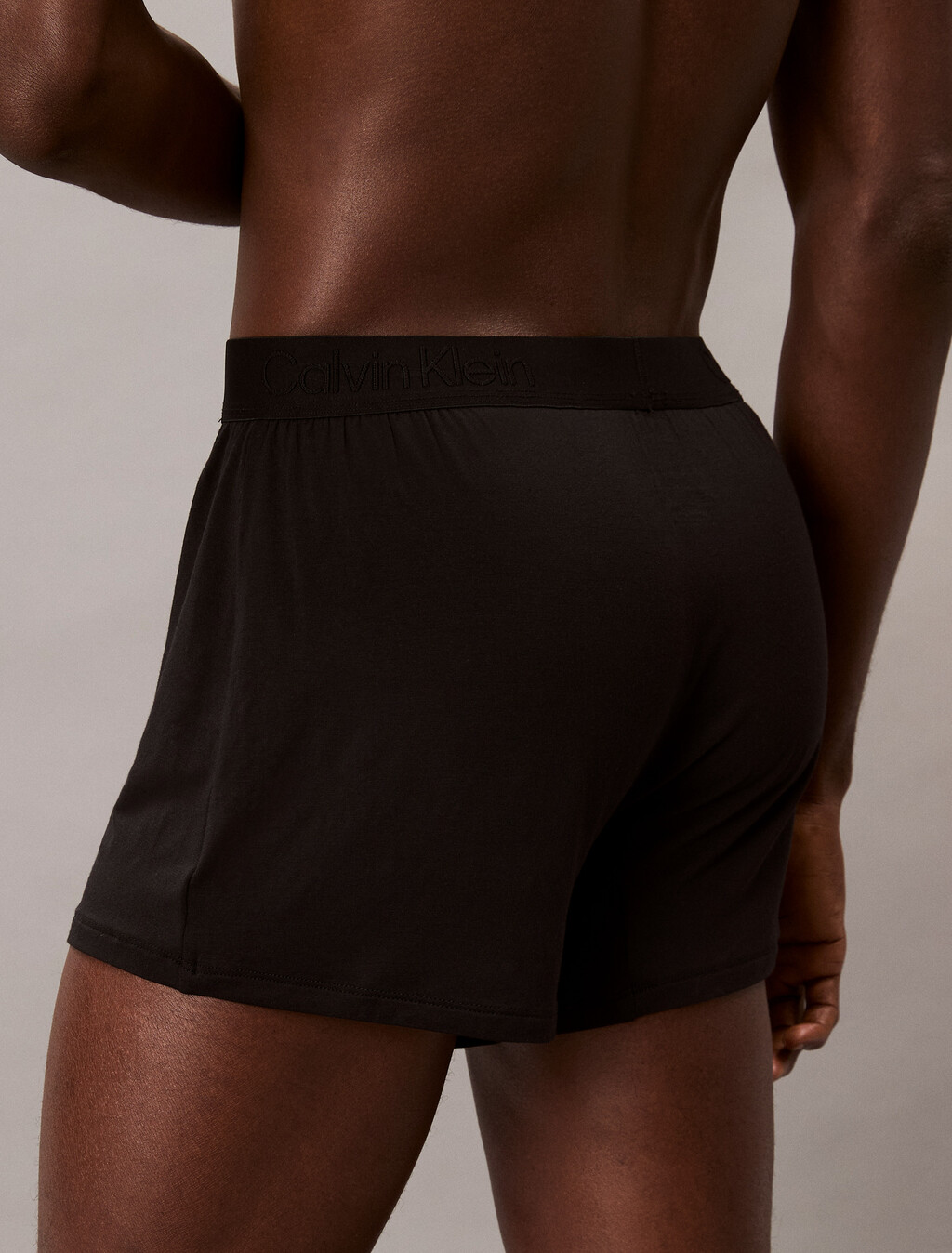 Ultra Soft Modal Slim Boxer, Black, hi-res