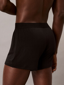 Ultra Soft Modal Slim Boxer, Black, hi-res