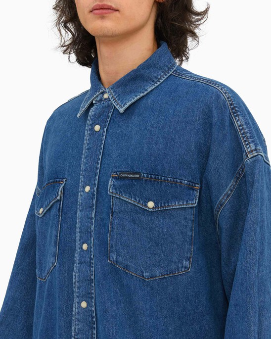 OVERSIZED DENIM SHIRT