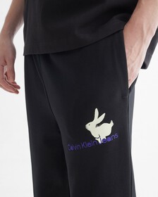 Year Of The Rabbit Sweatpants, CK BLACK, hi-res