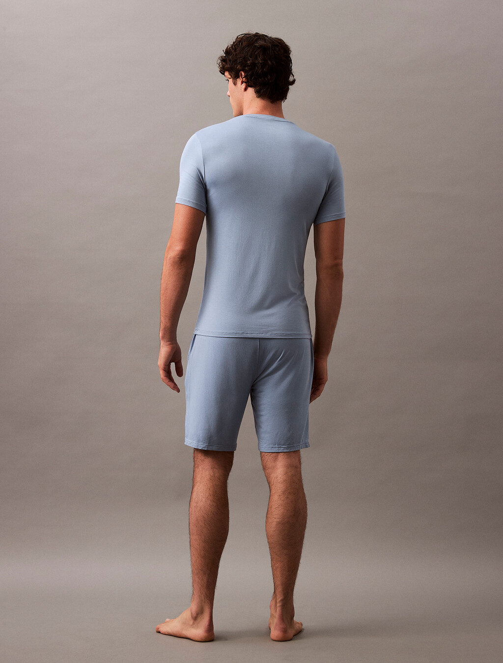 Ultra Soft Modal Sleep Shorts, Faded Denim, hi-res