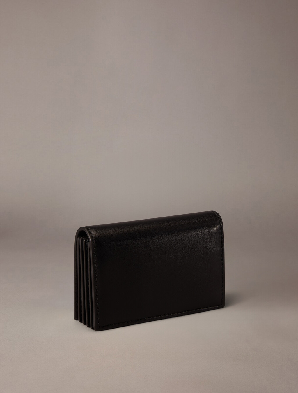 Flap Accordion Card Case, Black, hi-res