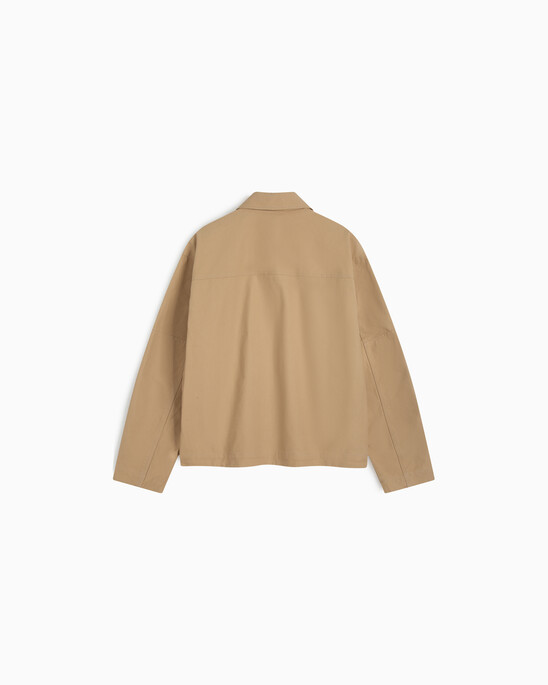 Modern Workwear Boxy Cropped Jacket