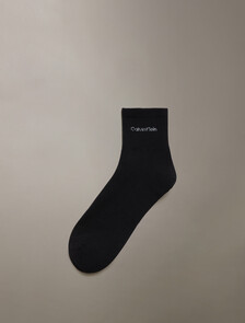 Big CK Logo Crew Sock, BLACK, hi-res