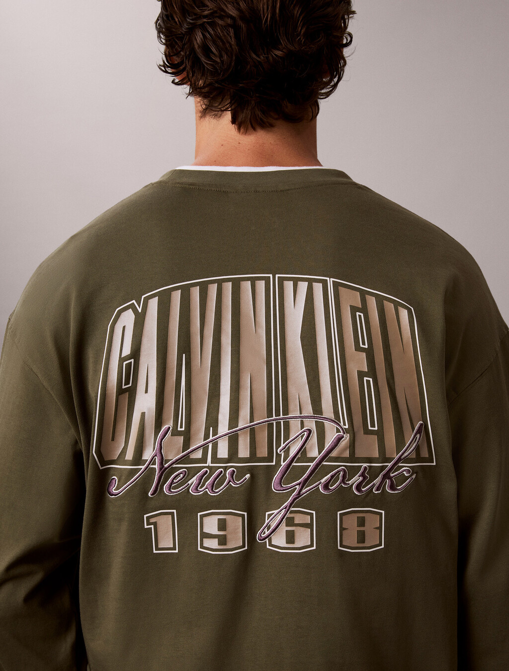 Logo Graphic T-Shirt, Olive Night, hi-res