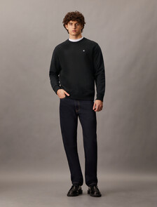 CK Badge Regular Sweatshirt, Ck Black, hi-res
