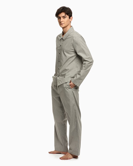Pure Cotton Sleep Button Down Shirt