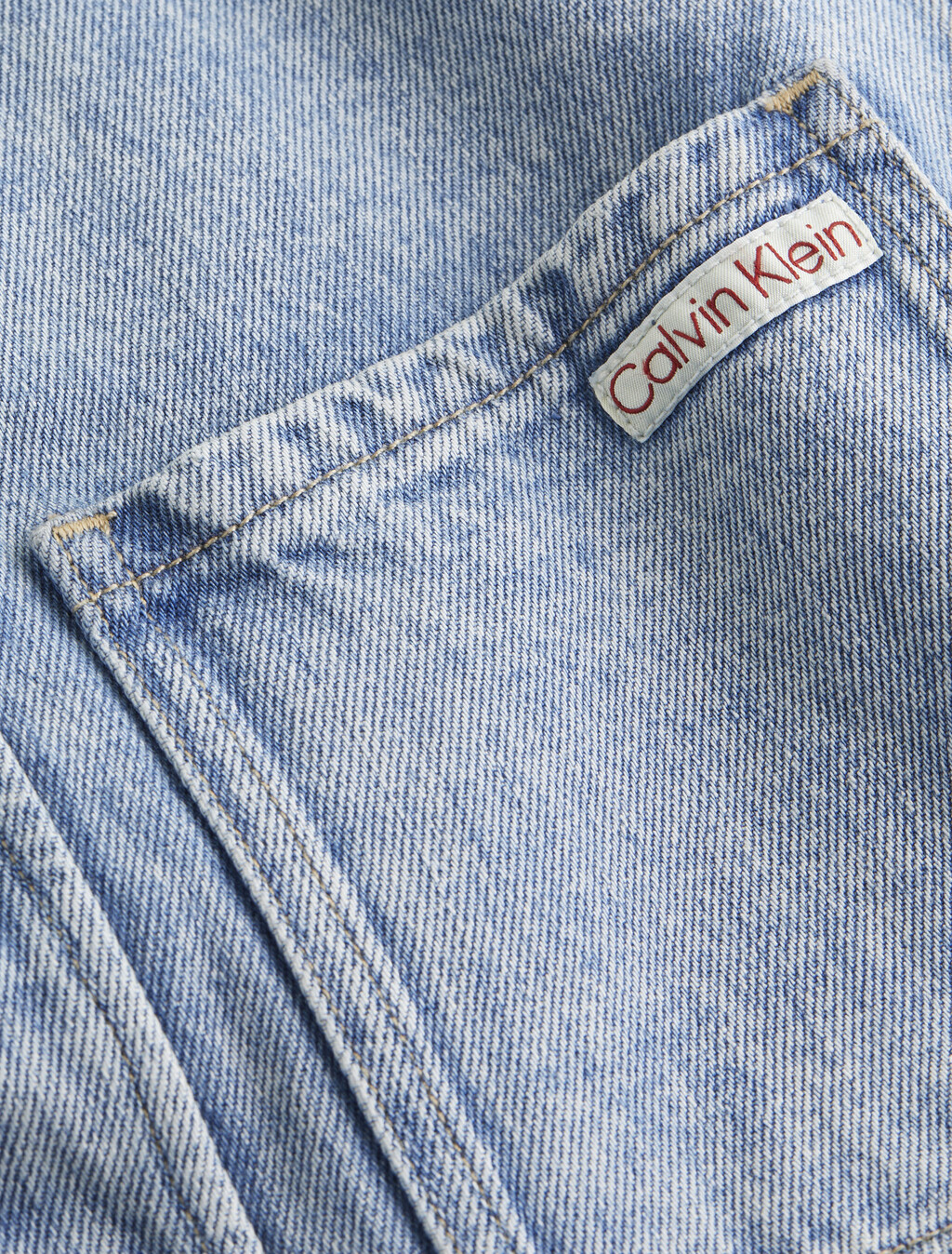 Relaxed Denim Shirt Jacket, Denim Light, hi-res