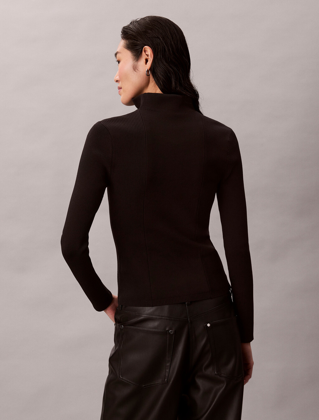 Tech Capsule Nylon Zip Jacket, Black, hi-res
