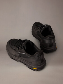 Toothy Running Sneakers, Black, hi-res