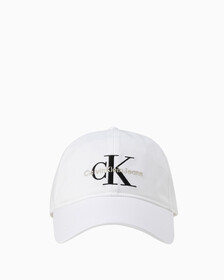 MONOGRAM CAP, BRIGHT WHITE, hi-res
