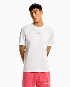 PRIDE BOX PRINT RELAXED TEE, Bright White, hi-res