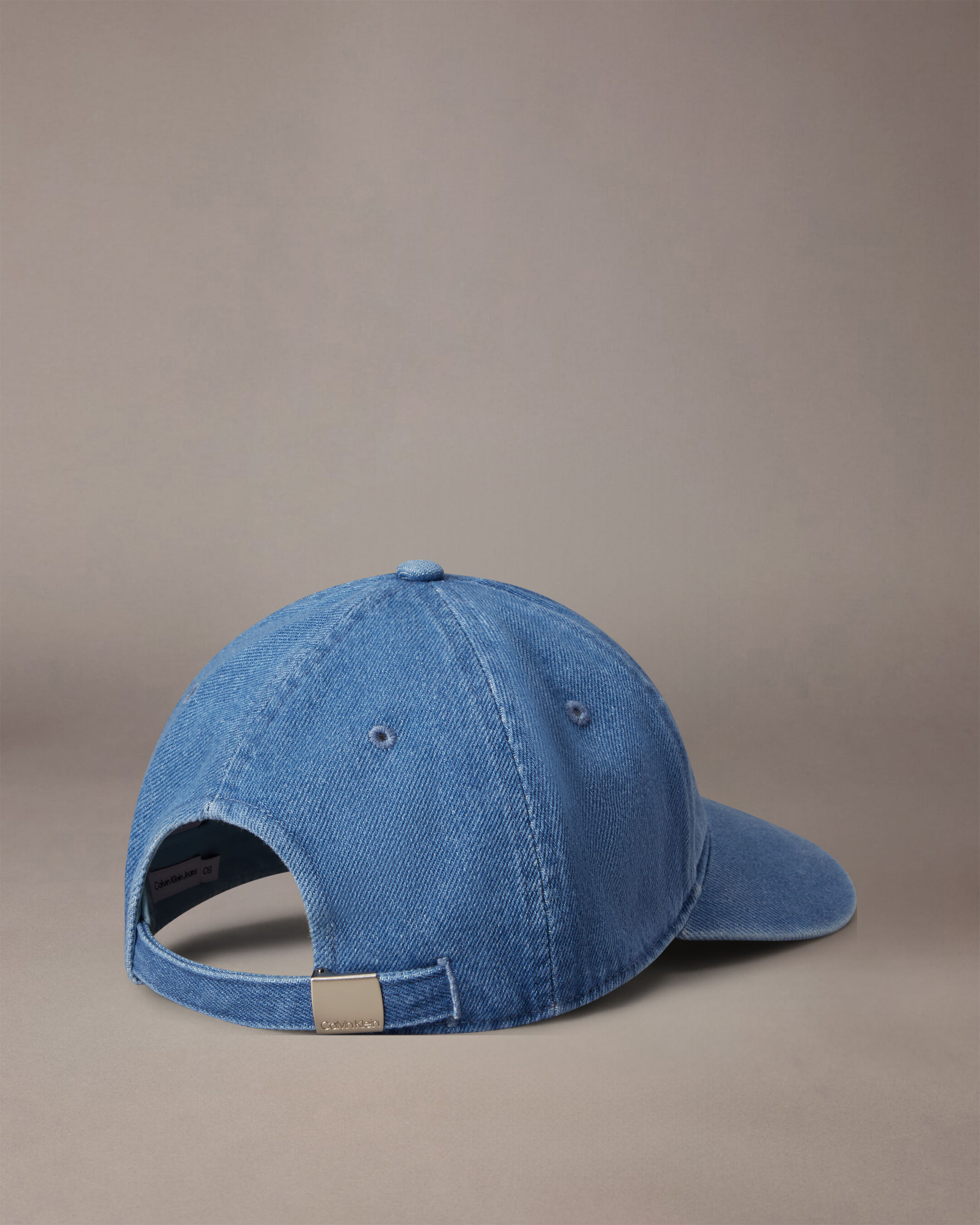 Small Monogram Denim Cap blue Calvin Klein Singapore