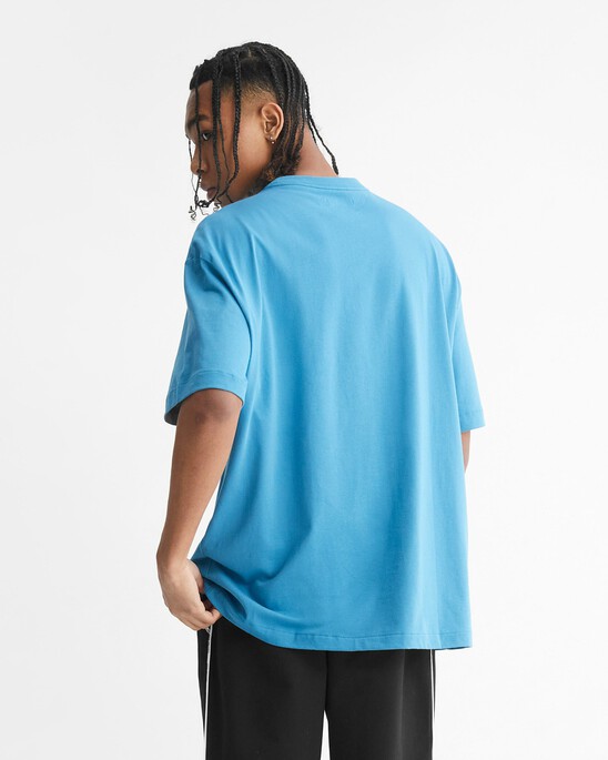 CALVIN LOGO CREW NECK TEE