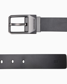 Reversible Faceted Belt 35mm, BLACK SMOOTH SP, hi-res