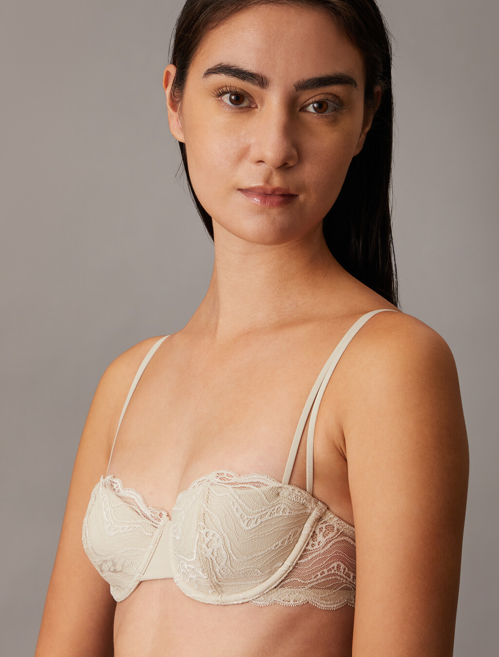 Calvin Klein Intimate Lighty Lined Balconette Bra, Cocoon, hi-res