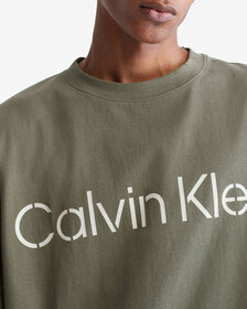 KHAKIS RELAXED STENCIL LOGO TEE, Dusty Olive, hi-res