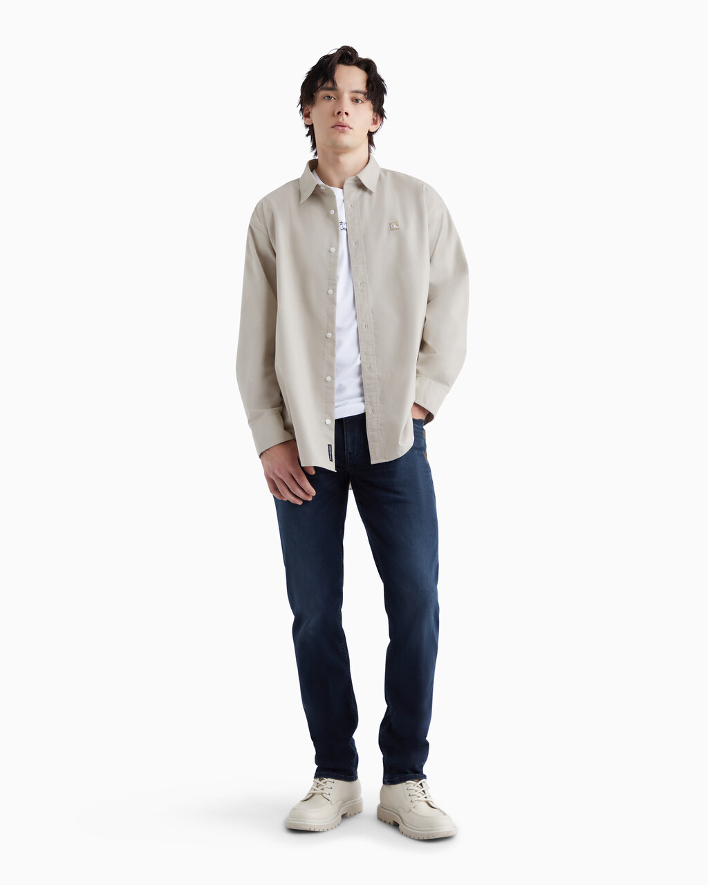 Fast Track Coolmax Oxford Relaxed Shirt, PLAZA TAUPE, hi-res