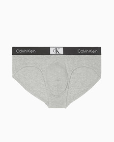 Calvin Klein 1996 Cotton Hipster Brief, Grey Heather, hi-res